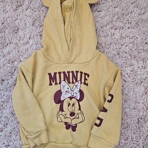 GAP Yellow Minnie Mouse Kids Hoodie